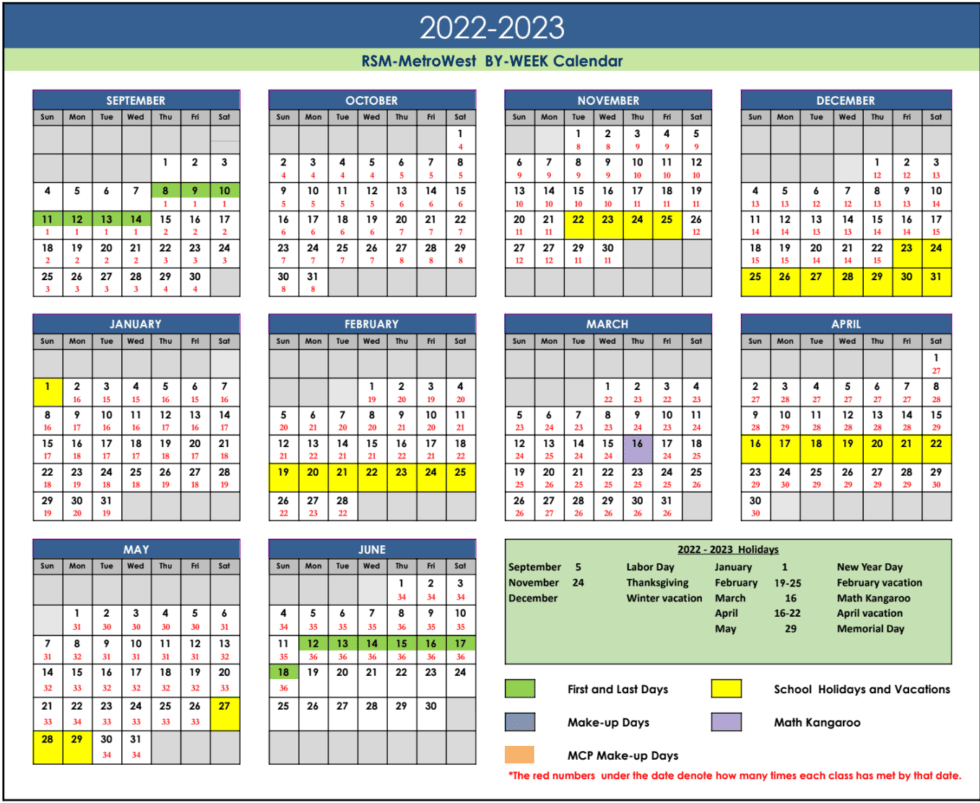 Rsm Calendar 202223 Customize and Print